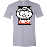 T-Shirts Sport Grey / X-Small Obese Men's Semi-Fitted Softstyle