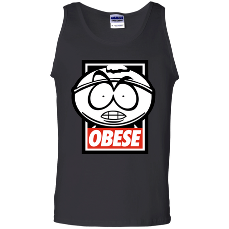 T-Shirts Black / S Obese Men's Tank Top