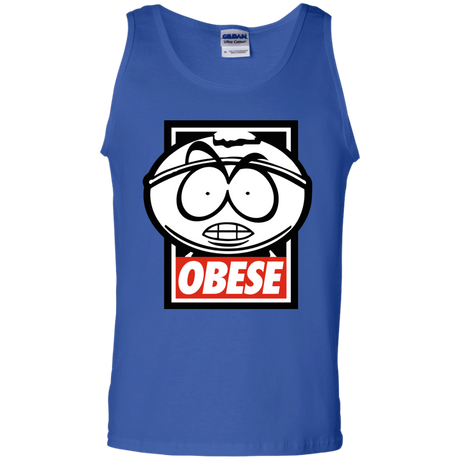 T-Shirts Royal / S Obese Men's Tank Top