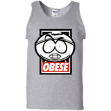 T-Shirts Sport Grey / S Obese Men's Tank Top