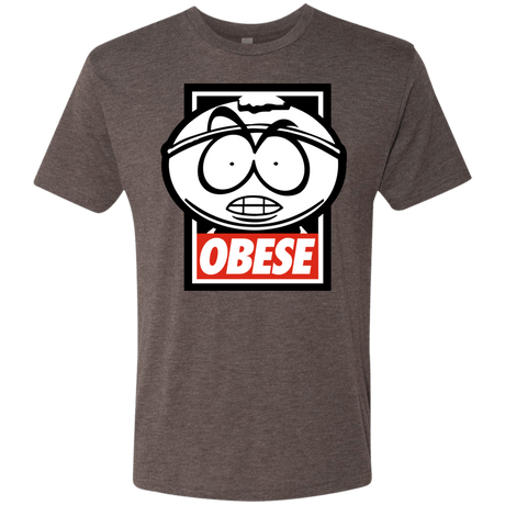 T-Shirts Macchiato / S Obese Men's Triblend T-Shirt