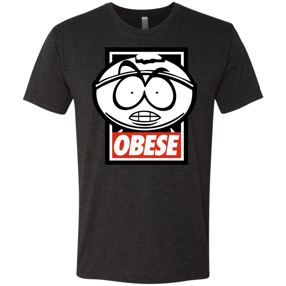 T-Shirts Vintage Black / S Obese Men's Triblend T-Shirt
