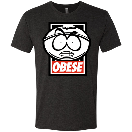 T-Shirts Vintage Black / S Obese Men's Triblend T-Shirt