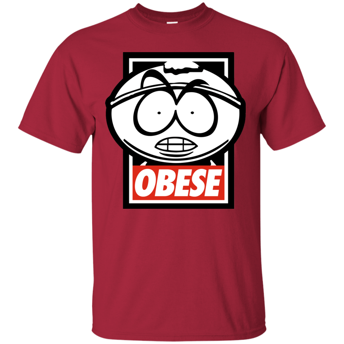 T-Shirts Cardinal / S Obese T-Shirt