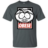 T-Shirts Dark Heather / S Obese T-Shirt