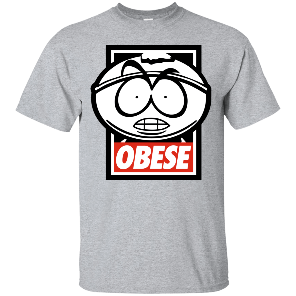 T-Shirts Sport Grey / S Obese T-Shirt