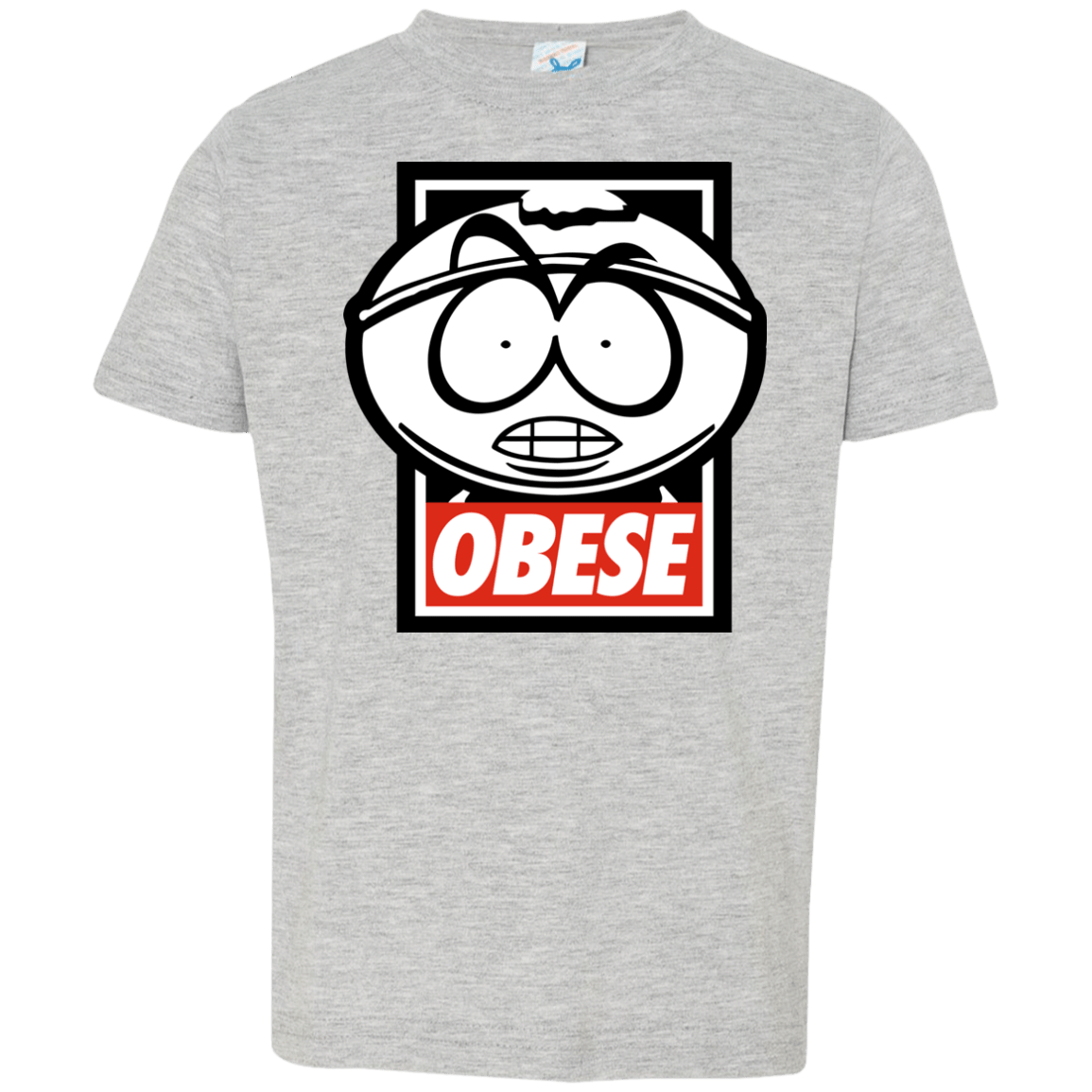 T-Shirts Heather Grey / 2T Obese Toddler Premium T-Shirt