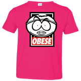 T-Shirts Hot Pink / 2T Obese Toddler Premium T-Shirt