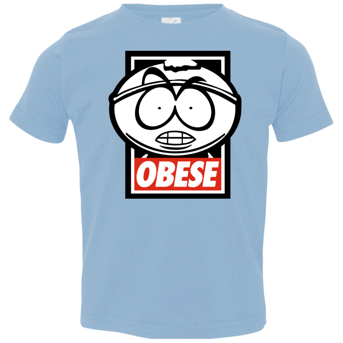 T-Shirts Light Blue / 2T Obese Toddler Premium T-Shirt