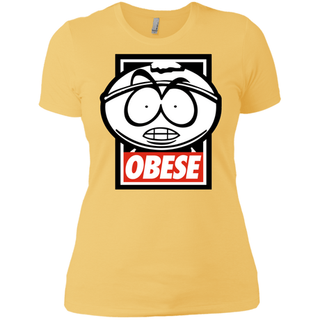 T-Shirts Banana Cream/ / X-Small Obese Women's Premium T-Shirt