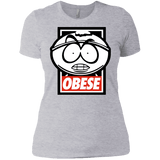 T-Shirts Heather Grey / X-Small Obese Women's Premium T-Shirt