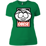 T-Shirts Kelly Green / X-Small Obese Women's Premium T-Shirt