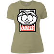 T-Shirts Light Olive / X-Small Obese Women's Premium T-Shirt