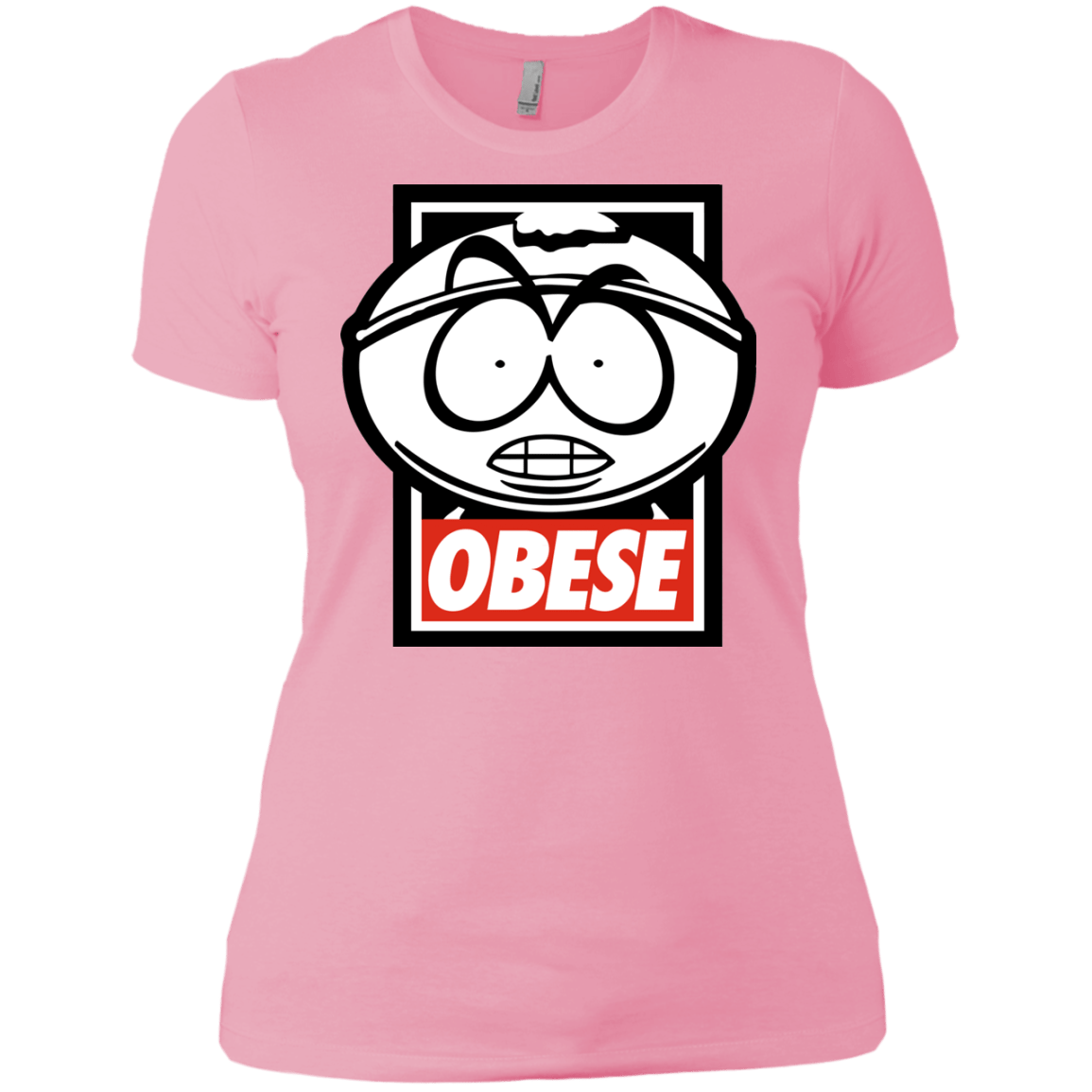 T-Shirts Light Pink / X-Small Obese Women's Premium T-Shirt