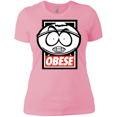 T-Shirts Light Pink / X-Small Obese Women's Premium T-Shirt