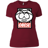 T-Shirts Scarlet / X-Small Obese Women's Premium T-Shirt