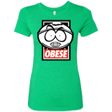 T-Shirts Envy / S Obese Women's Triblend T-Shirt