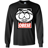 T-Shirts Black / YS Obese Youth Long Sleeve T-Shirt