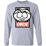 T-Shirts Sport Grey / YS Obese Youth Long Sleeve T-Shirt