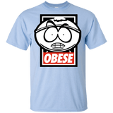 T-Shirts Light Blue / YXS Obese Youth T-Shirt