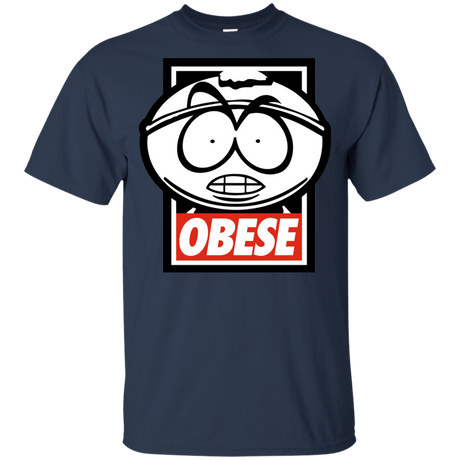 T-Shirts Navy / YXS Obese Youth T-Shirt