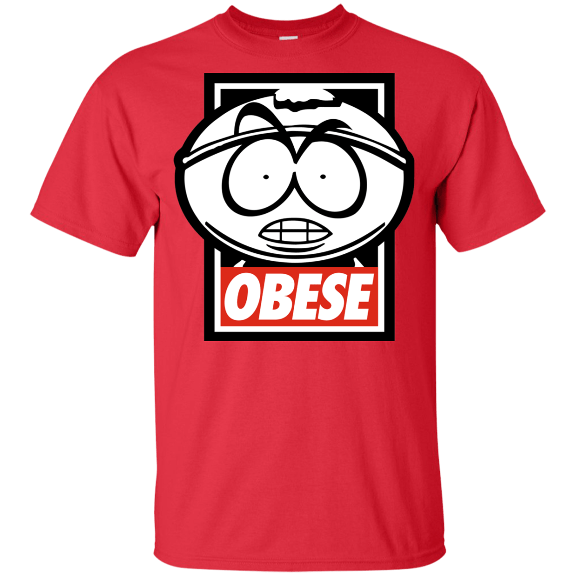 T-Shirts Red / YXS Obese Youth T-Shirt