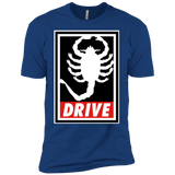 T-Shirts Royal / YXS Obey and drive Boys Premium T-Shirt