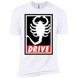 T-Shirts White / YXS Obey and drive Boys Premium T-Shirt
