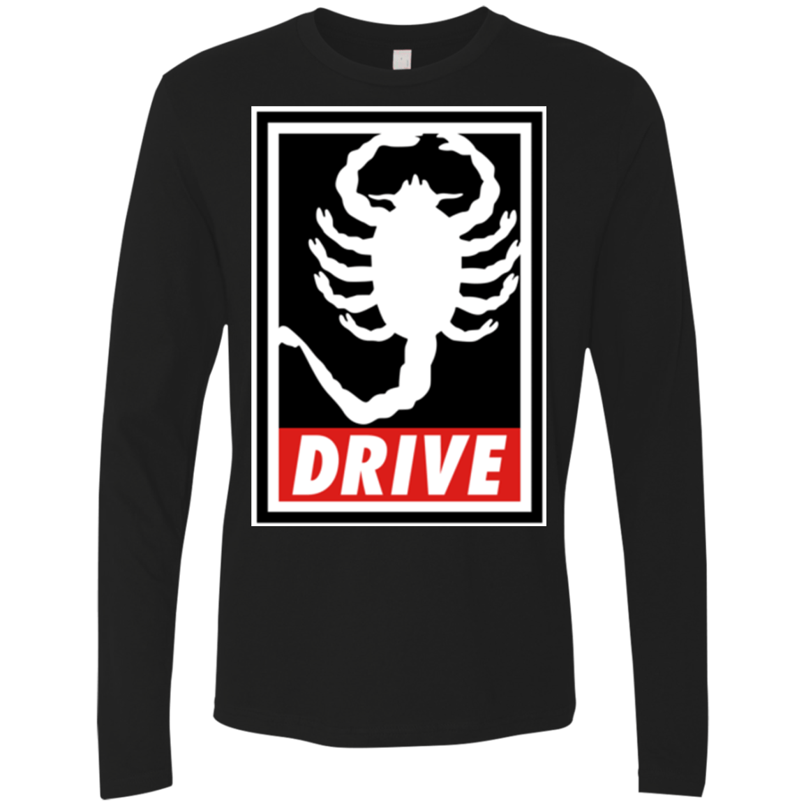 T-Shirts Black / Small Obey and drive Men's Premium Long Sleeve