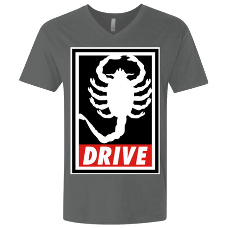 T-Shirts Heavy Metal / X-Small Obey and drive Men's Premium V-Neck