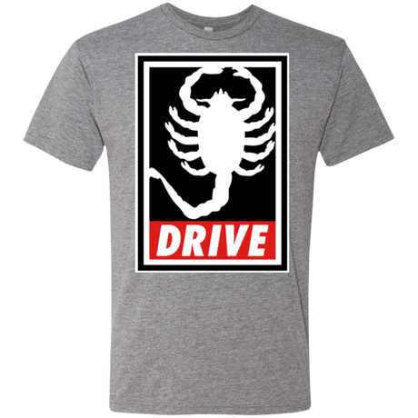 T-Shirts Premium Heather / Small Obey and drive Men's Triblend T-Shirt