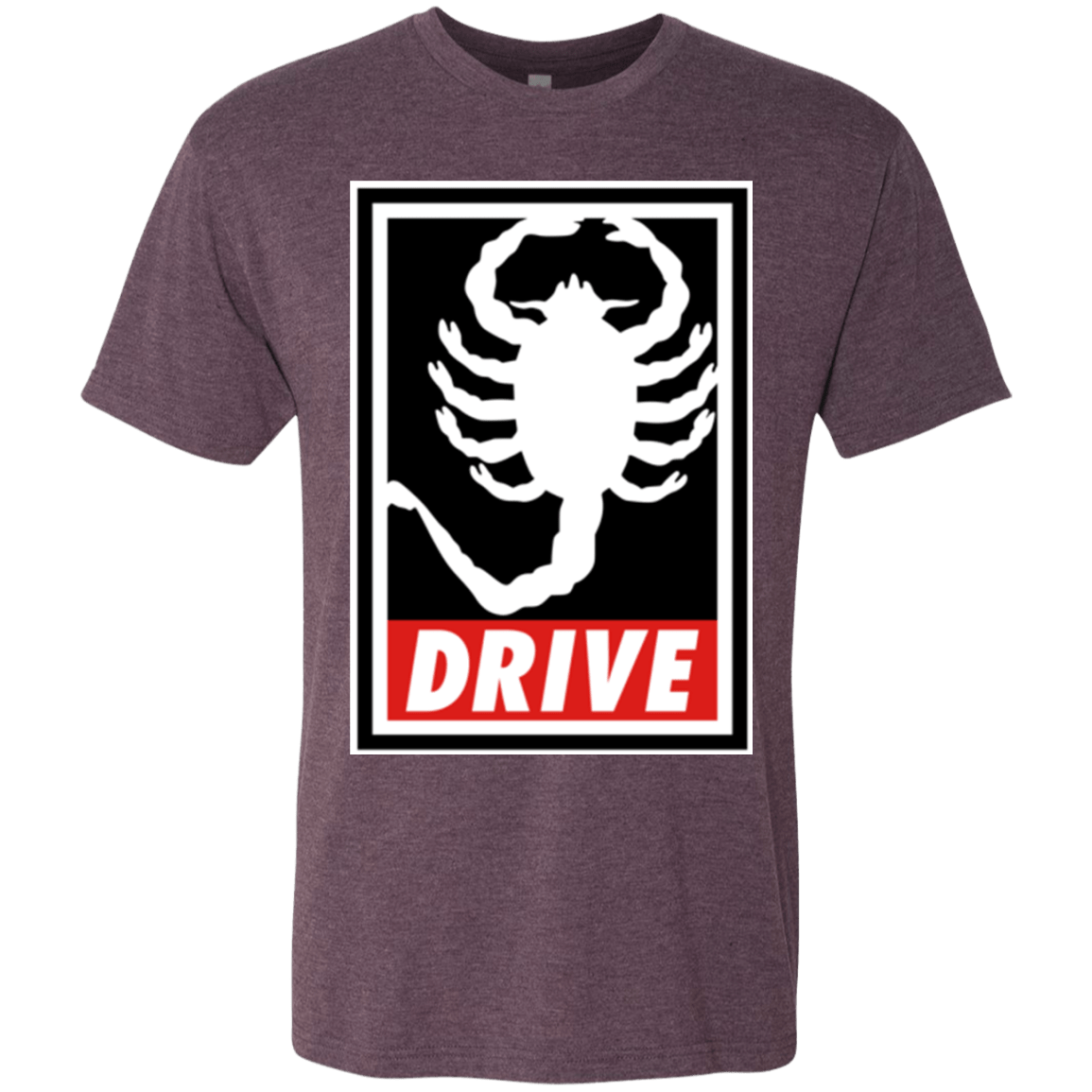 T-Shirts Vintage Purple / Small Obey and drive Men's Triblend T-Shirt