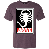 T-Shirts Vintage Purple / Small Obey and drive Men's Triblend T-Shirt