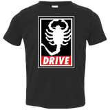 T-Shirts Black / 2T Obey and drive Toddler Premium T-Shirt