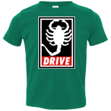 T-Shirts Kelly / 2T Obey and drive Toddler Premium T-Shirt