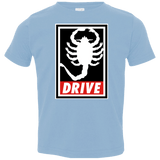 T-Shirts Light Blue / 2T Obey and drive Toddler Premium T-Shirt