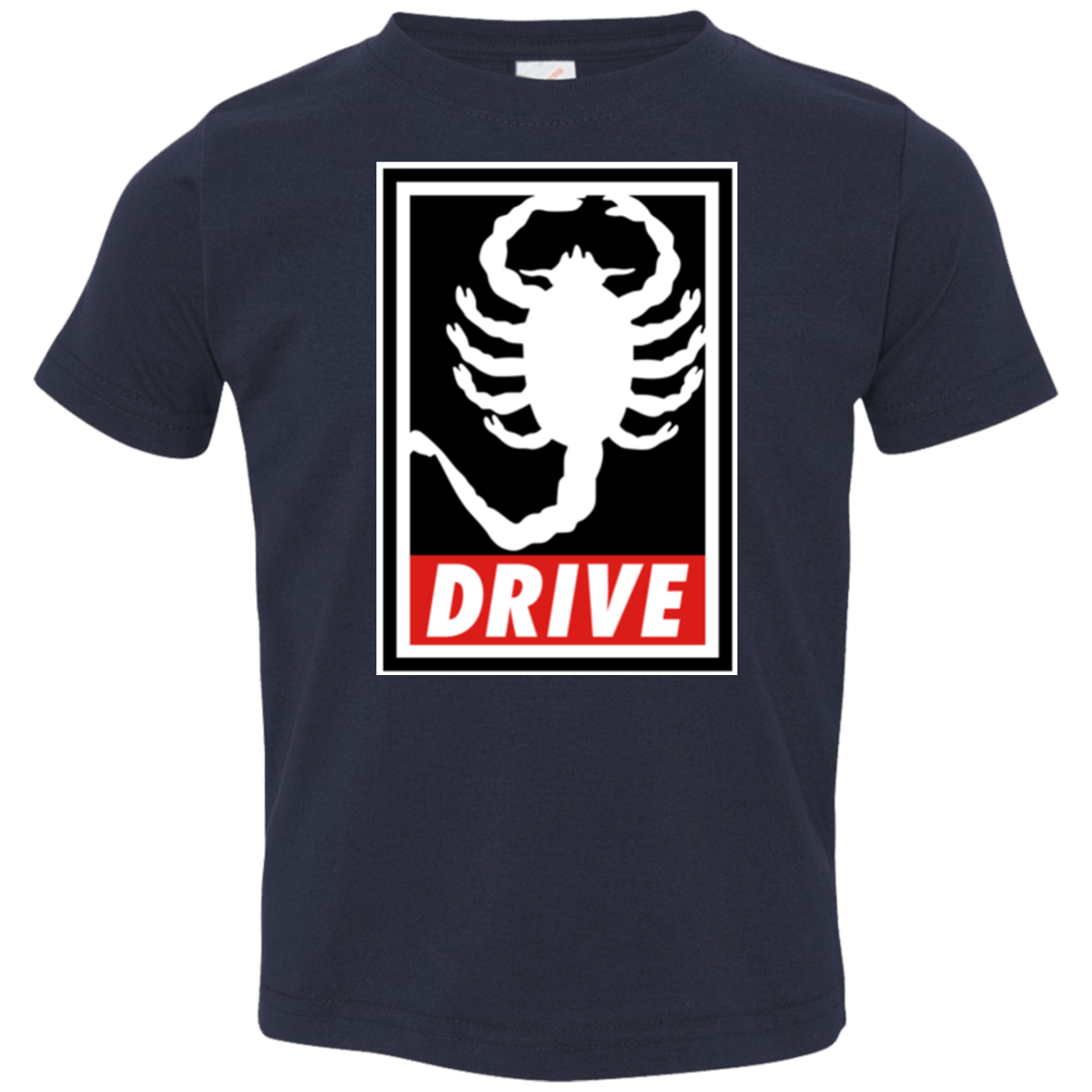 T-Shirts Navy / 2T Obey and drive Toddler Premium T-Shirt