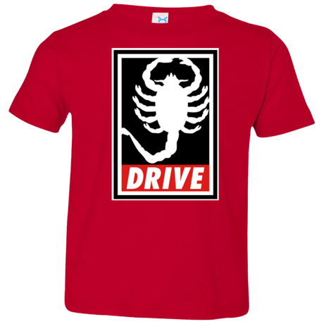 T-Shirts Red / 2T Obey and drive Toddler Premium T-Shirt