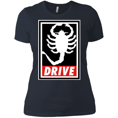 T-Shirts Indigo / X-Small Obey and drive Women's Premium T-Shirt