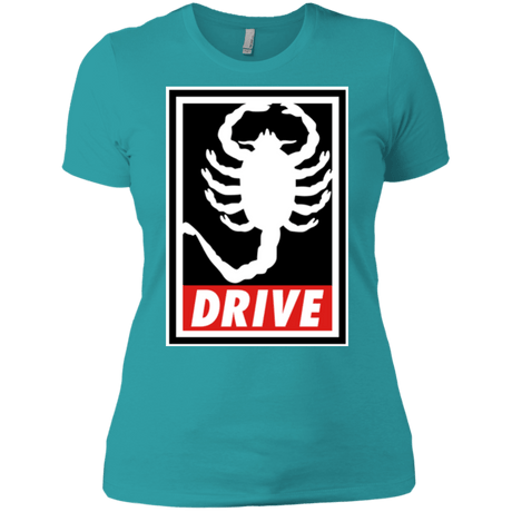 T-Shirts Tahiti Blue / X-Small Obey and drive Women's Premium T-Shirt