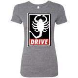 T-Shirts Premium Heather / Small Obey and drive Women's Triblend T-Shirt