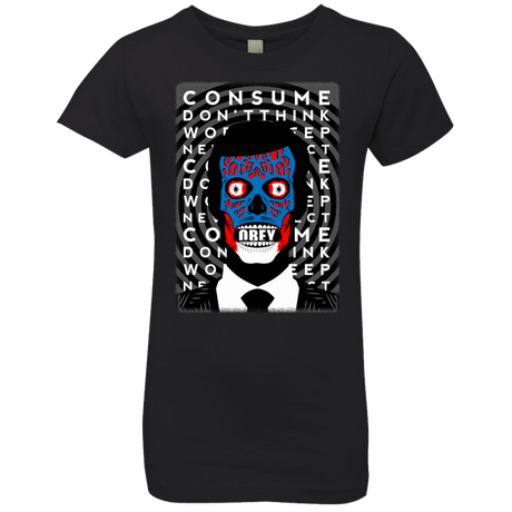 T-Shirts Black / YXS OBEY Girls Premium T-Shirt