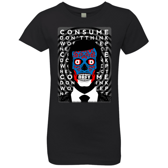 T-Shirts Black / YXS OBEY Girls Premium T-Shirt