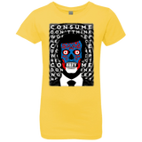 T-Shirts Vibrant Yellow / YXS OBEY Girls Premium T-Shirt