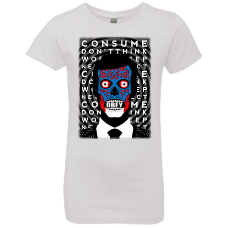 T-Shirts White / YXS OBEY Girls Premium T-Shirt