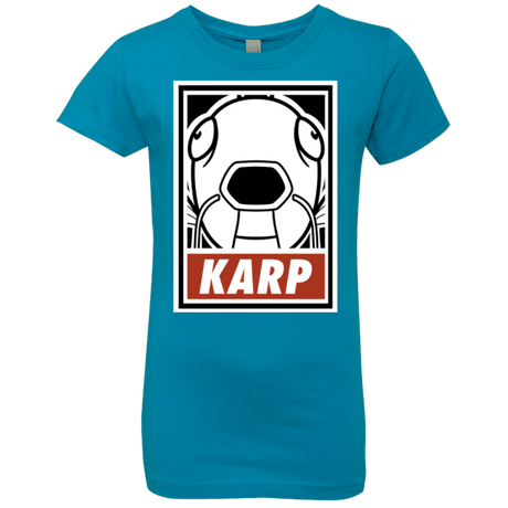 T-Shirts Turquoise / YXS Obey Karp Girls Premium T-Shirt