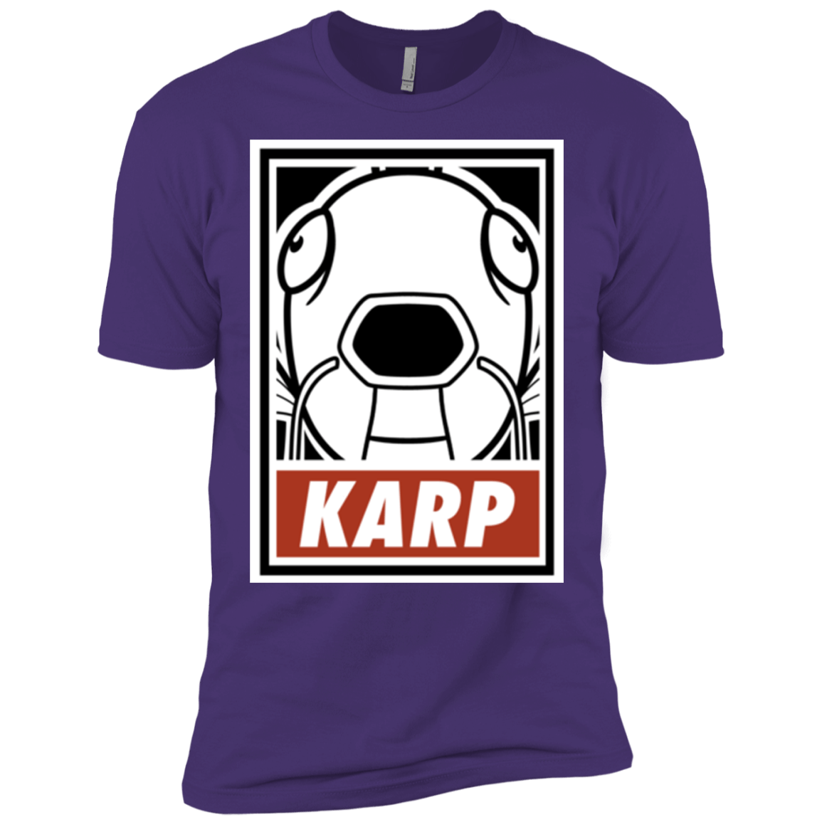 T-Shirts Purple / X-Small Obey Karp Men's Premium T-Shirt