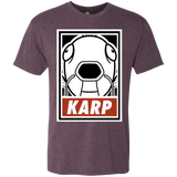 T-Shirts Vintage Purple / Small Obey Karp Men's Triblend T-Shirt
