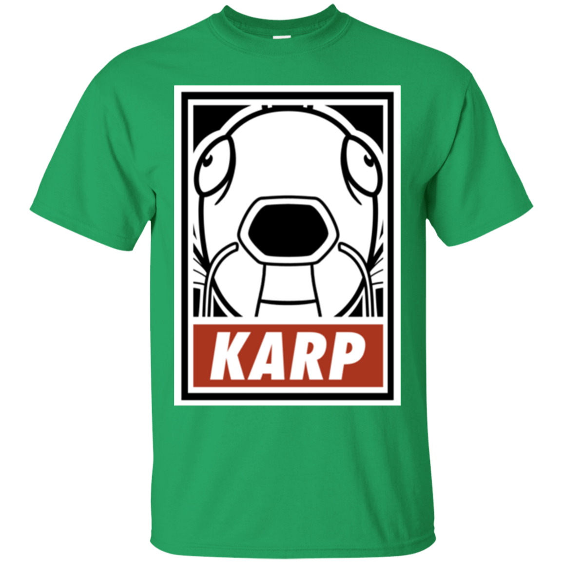 T-Shirts Irish Green / Small Obey Karp T-Shirt