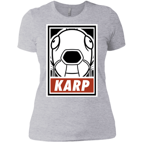 T-Shirts Heather Grey / X-Small Obey Karp Women's Premium T-Shirt